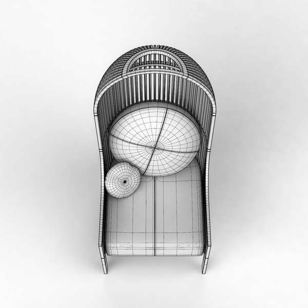 3d nest lounge chair - Nest Lounge Chair by Ausonian